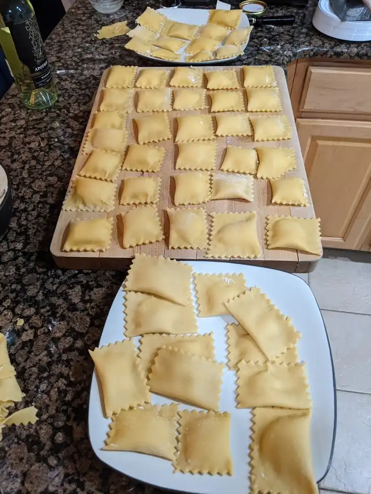 Finished Ravioli